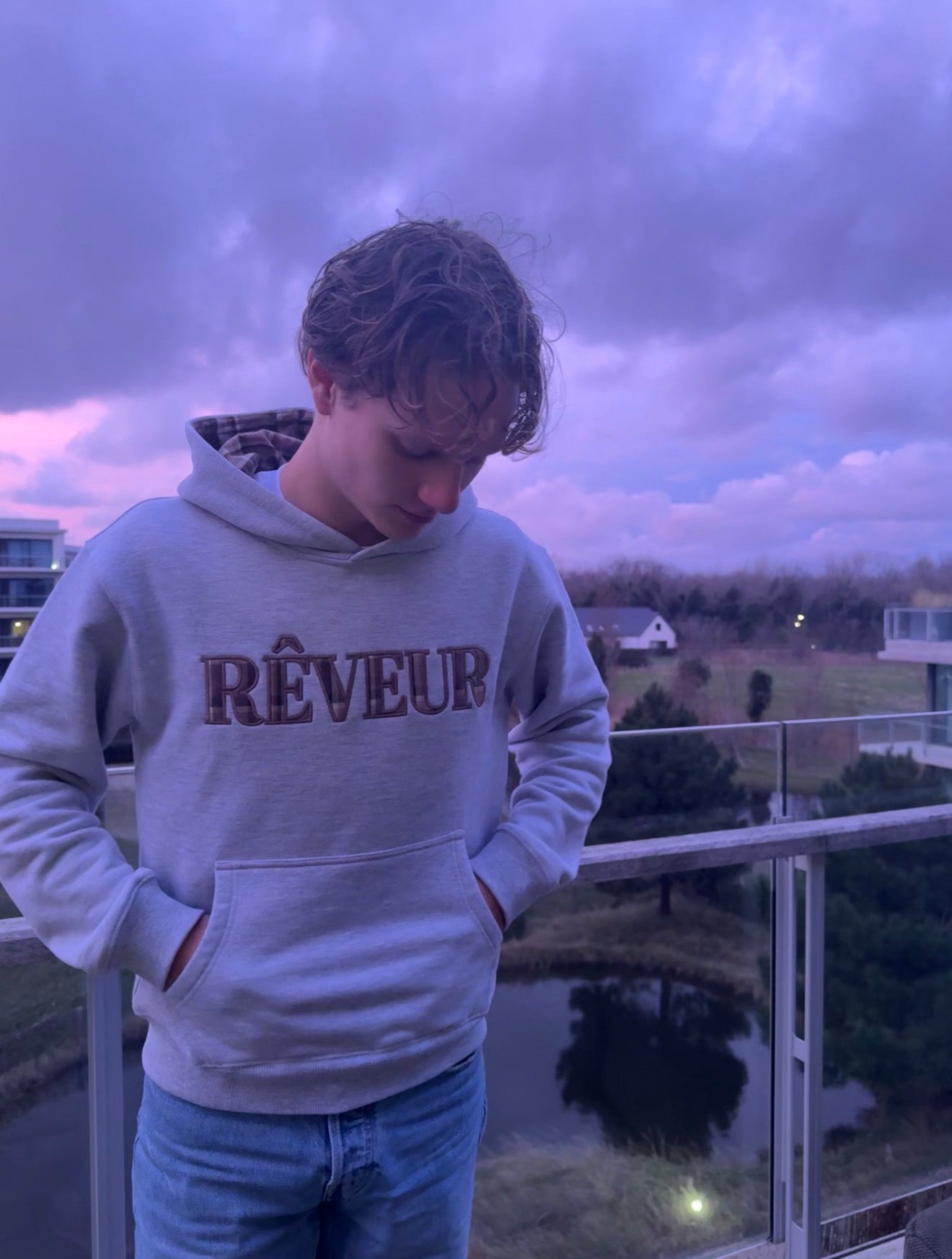 Signature Hoodie Grey