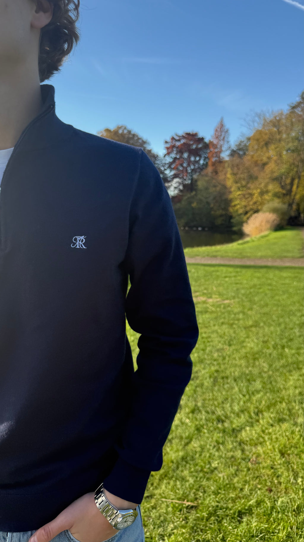 Rêveur Half-Zip 'Navy Blue'