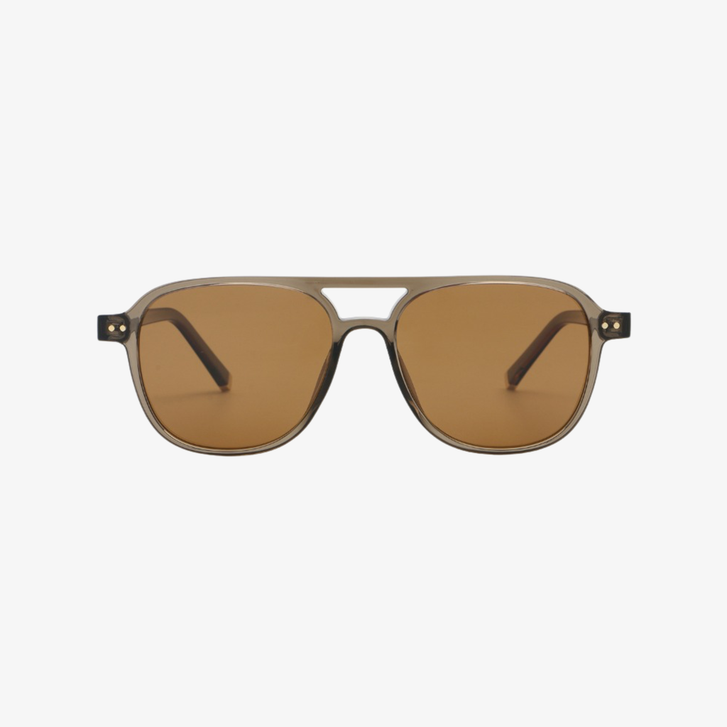Modern Aviator Sunglasses 'Brown'