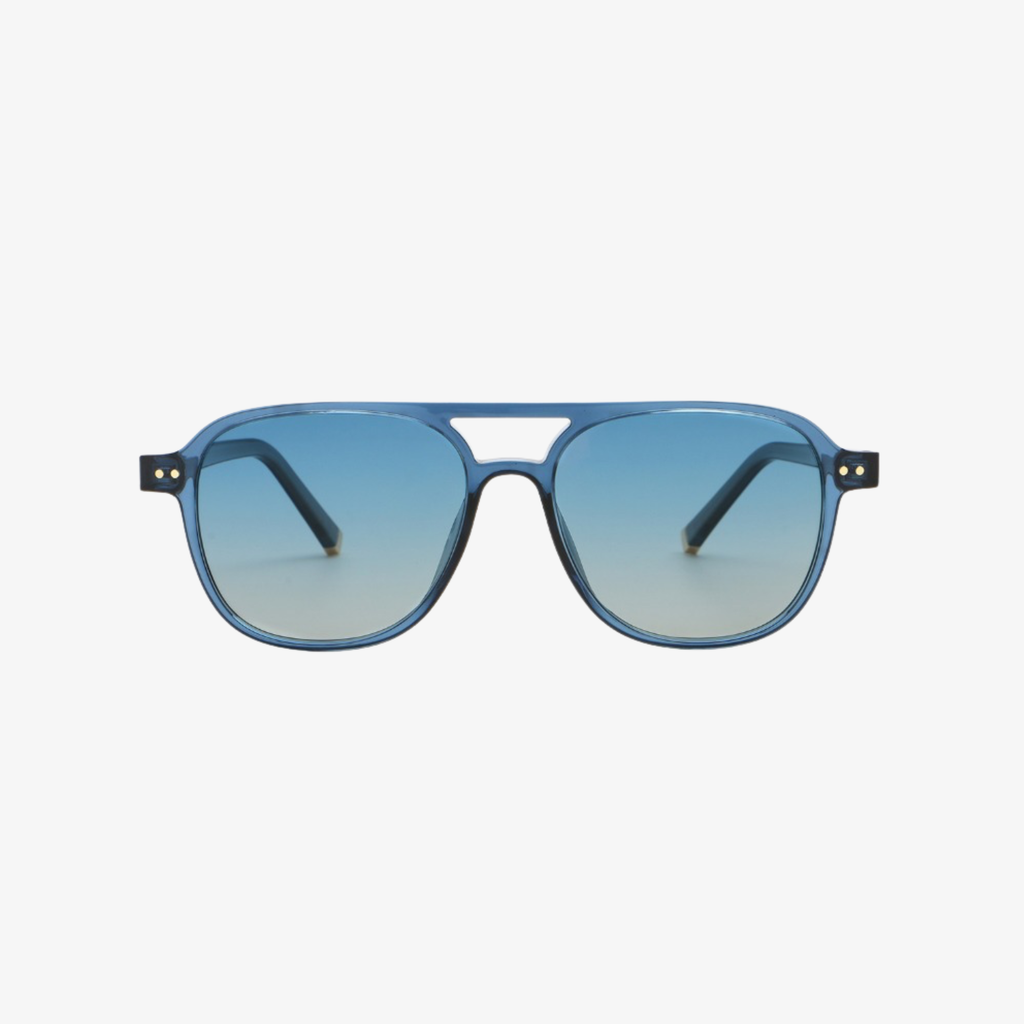 Modern Aviator Sunglasses 'Blue'
