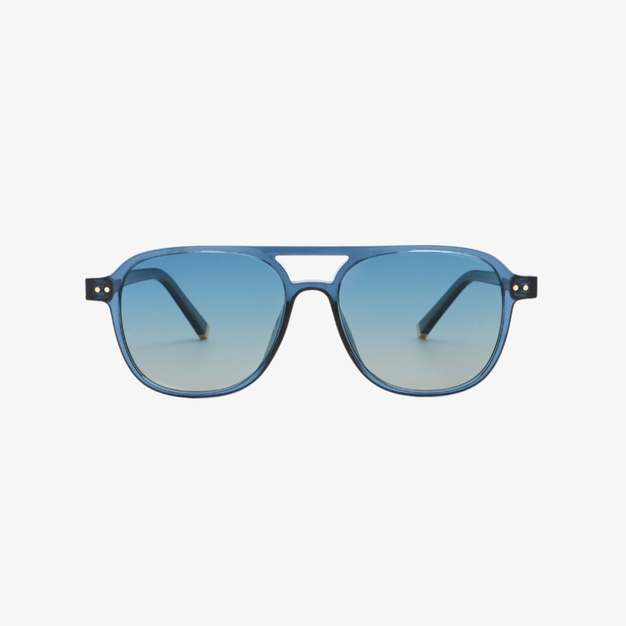 Modern Aviator Sunglasses 'Blue'