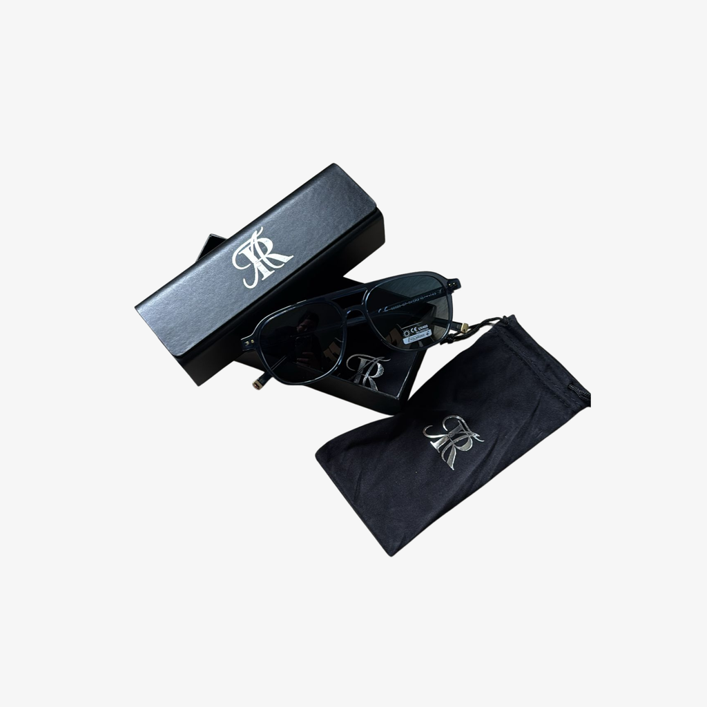 Modern Aviator Sunglasses 'Blue'