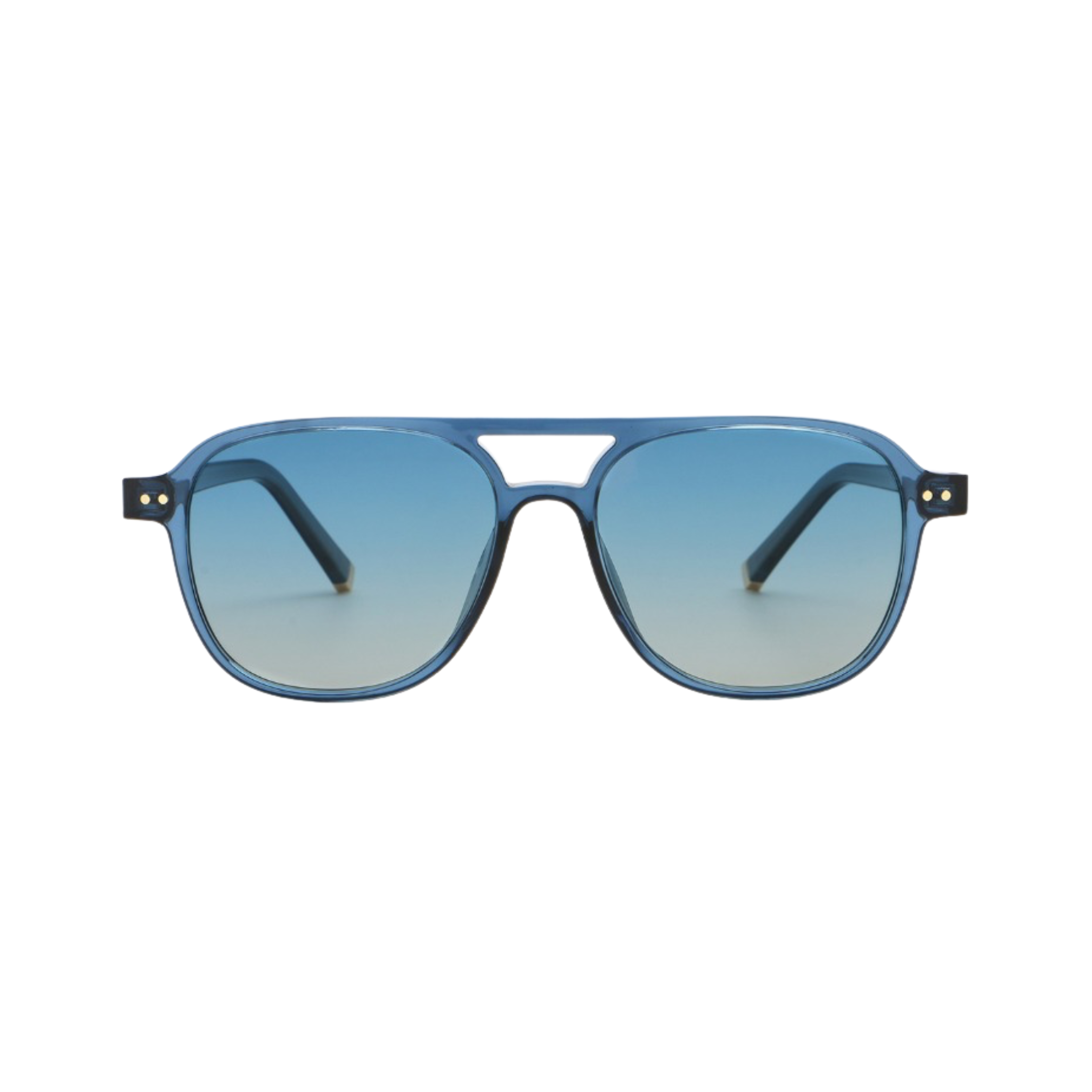 Modern Aviator Sunglasses 'Blue'