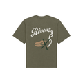 No Smoking T-Shirt Khaki