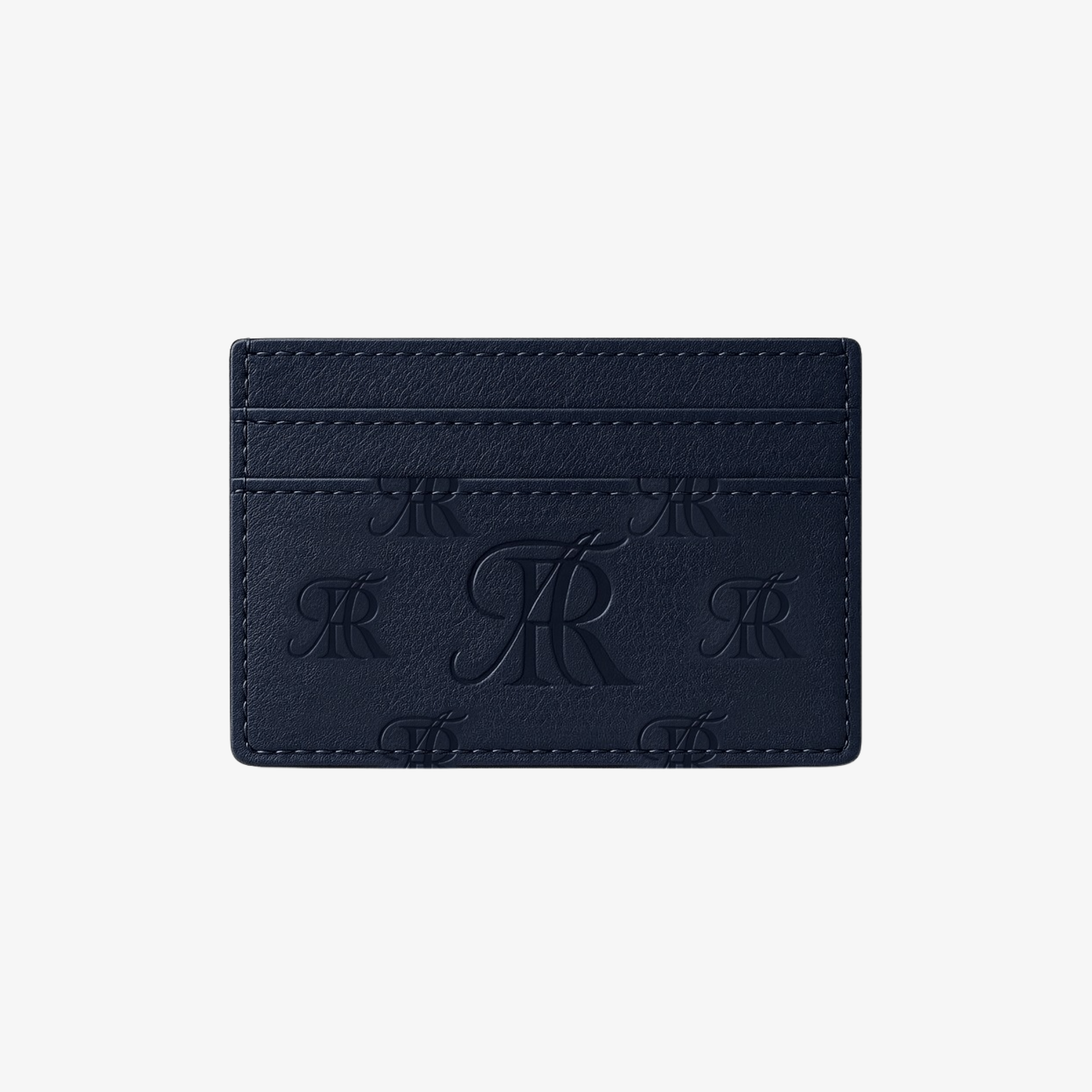 Monogram Card Holder 'Navy Blue'