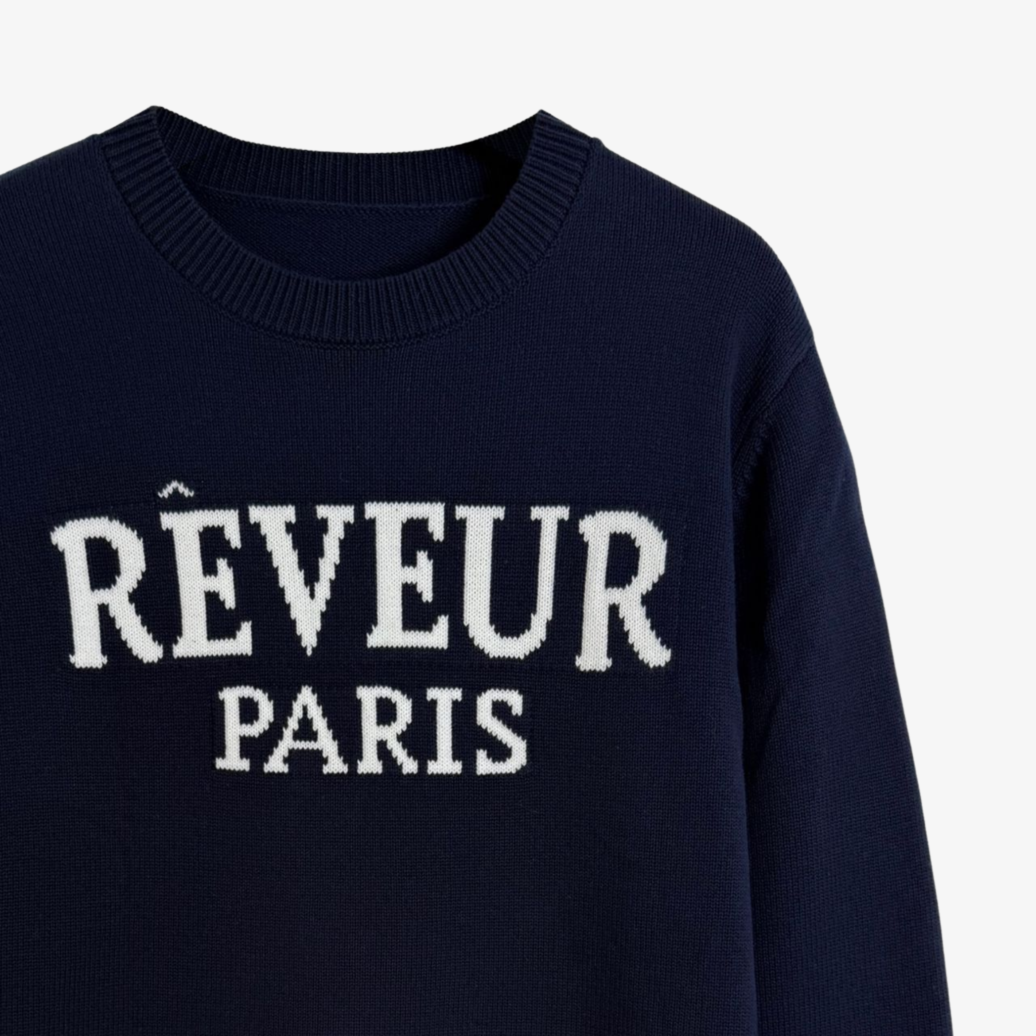 Paris Knit Sweater 'Navy Blue'